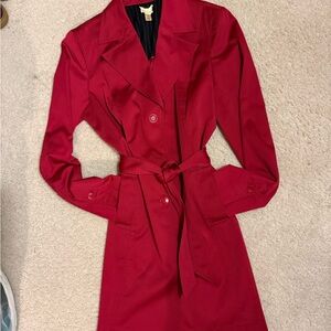 Caslon Red Trench Coat